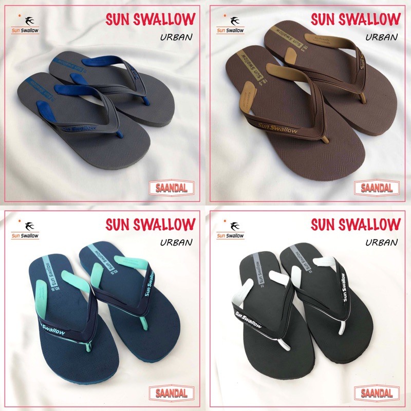 Sun Swallow Premium Urban Original Sandal Jepit Pria (Bisa Eceran)