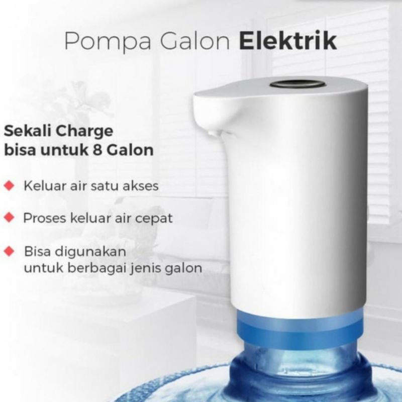 Pompa Air Galon Elektrik Mirip Vipoo Listrik Portable Water Electric Pump