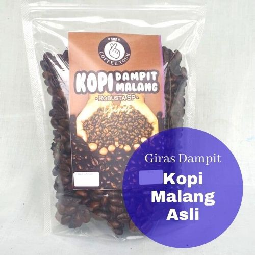 

Kopi Giras Robusta Dampit Malang Bubuk Murni BijiAsli 250 gr