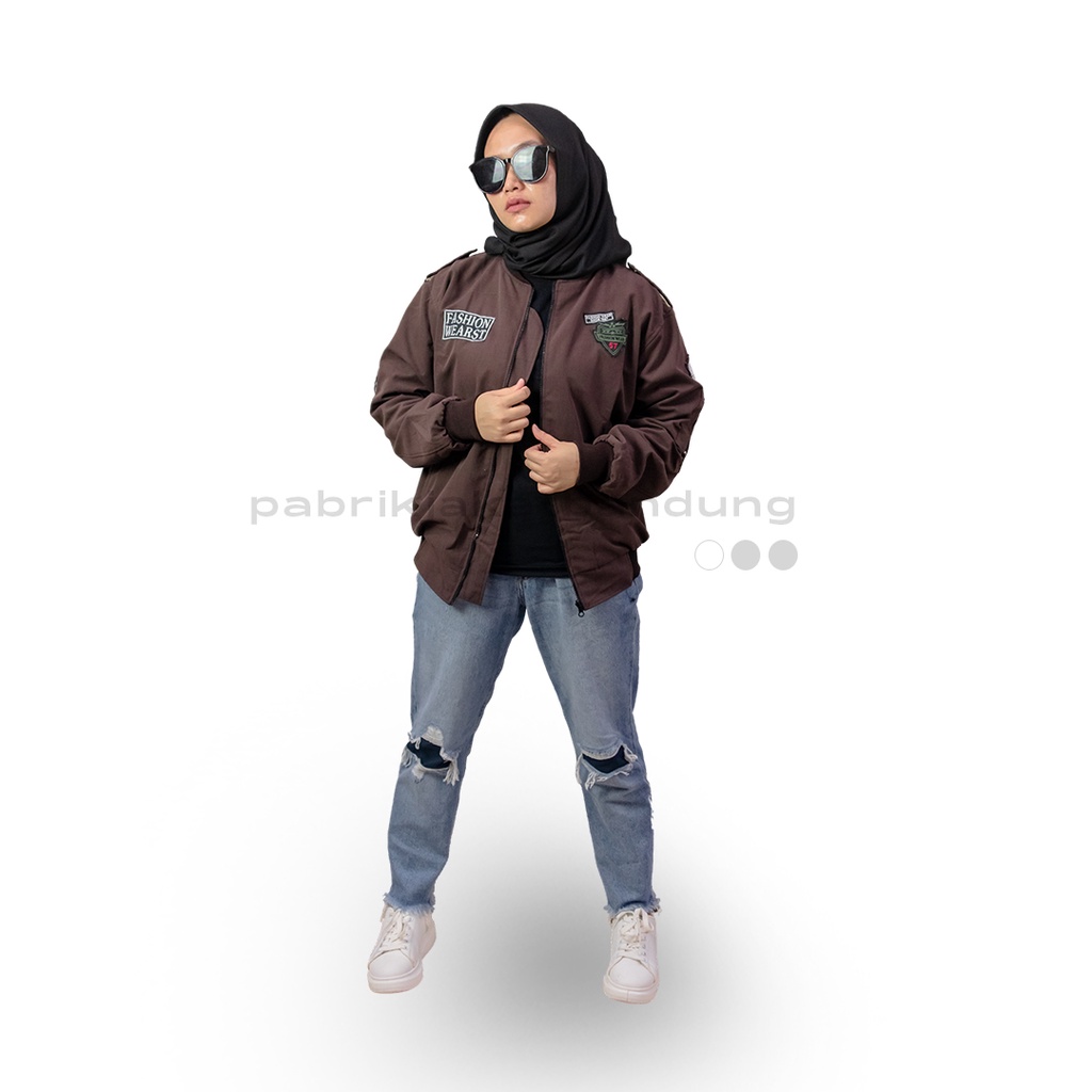 ARAGON BOMBER BROWN || Jacket Bomber Pilot || Jaket Pria Masakini