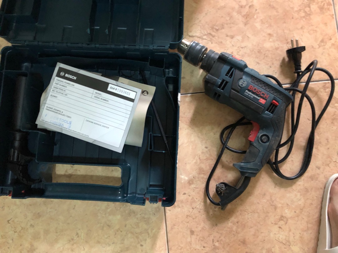 Bosch Impact Drill/ Mesin Bor Tembok Gsb 16 Re
