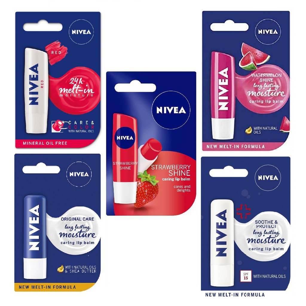 NIVEA LIP BALM 4.8GR