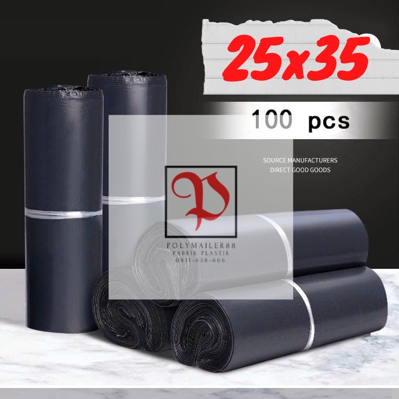 

LS - Plastik Polymailer PE 25x35 isi (100pcs)