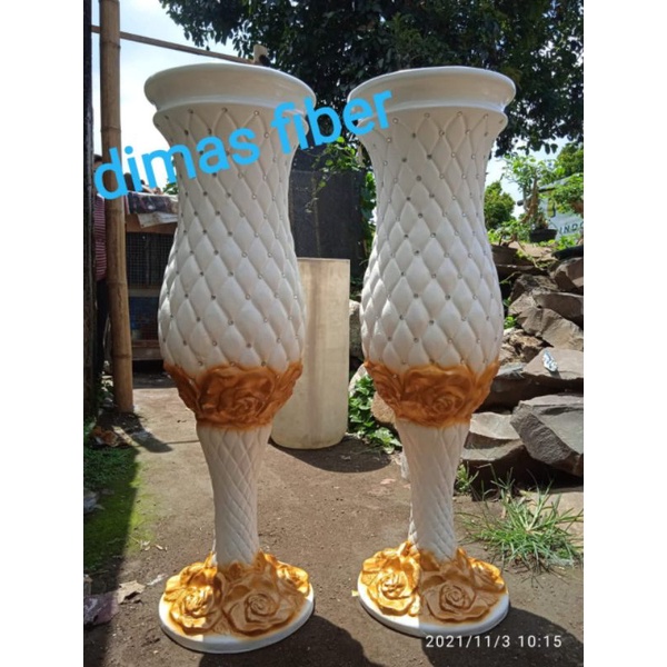 Pot fiber pelaminan