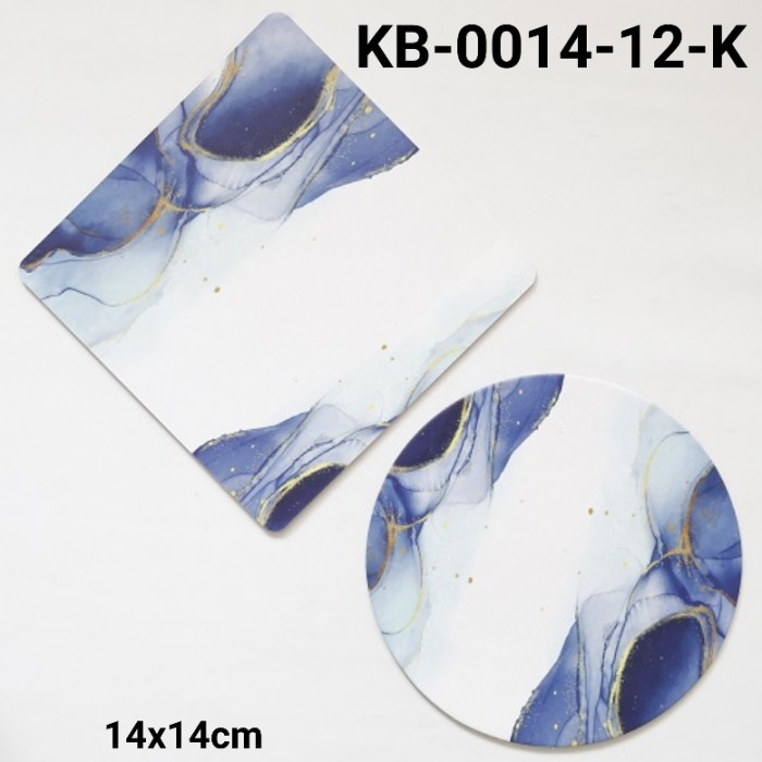 

GR-KB-0014-12 GR 2 CAKE BOARD ALAS KUE KOTAK BULAT 14CM SMOKE MARBLE PROMO TERBARU