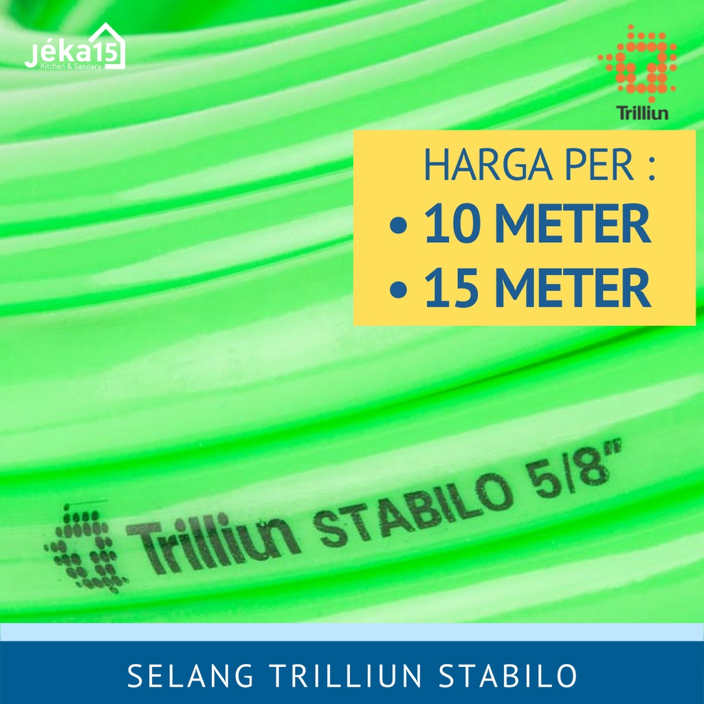 TRILLIUN STABILO SELANG AIR 10 METER PLASTIK MURAH