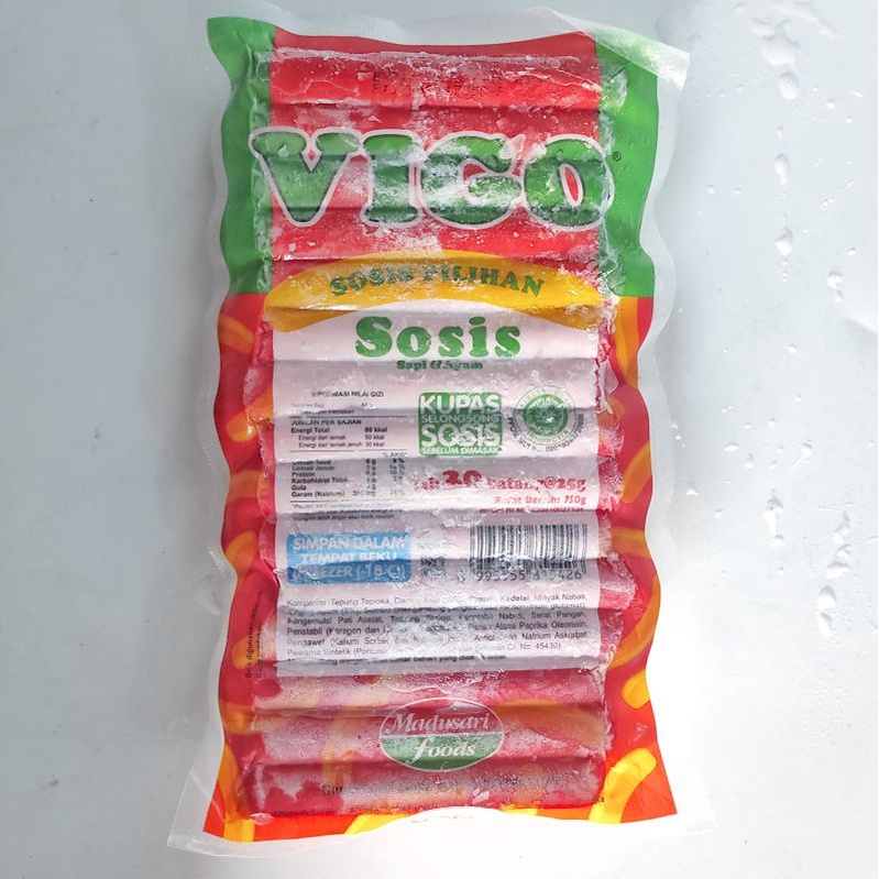 

sosis vigo isi 30