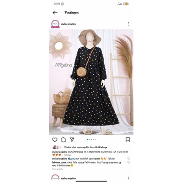 ATELIER ANGELINA - SARAH DRESS CAT HEAD BLACK SIZE L