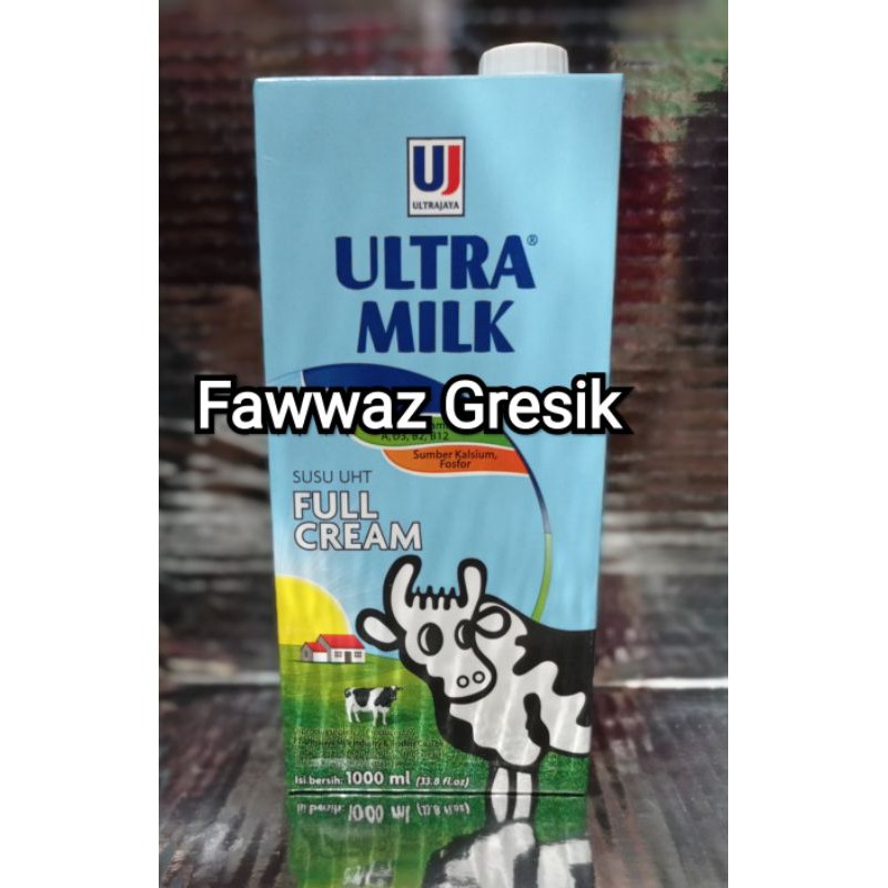 Susu Ultramilk / Putih Plain / Coklat  / Ultra UHT/ Full Cream 1 Liter