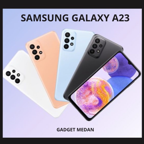 HP Samsung Galaxy A23 6/128 Garansi Resmi