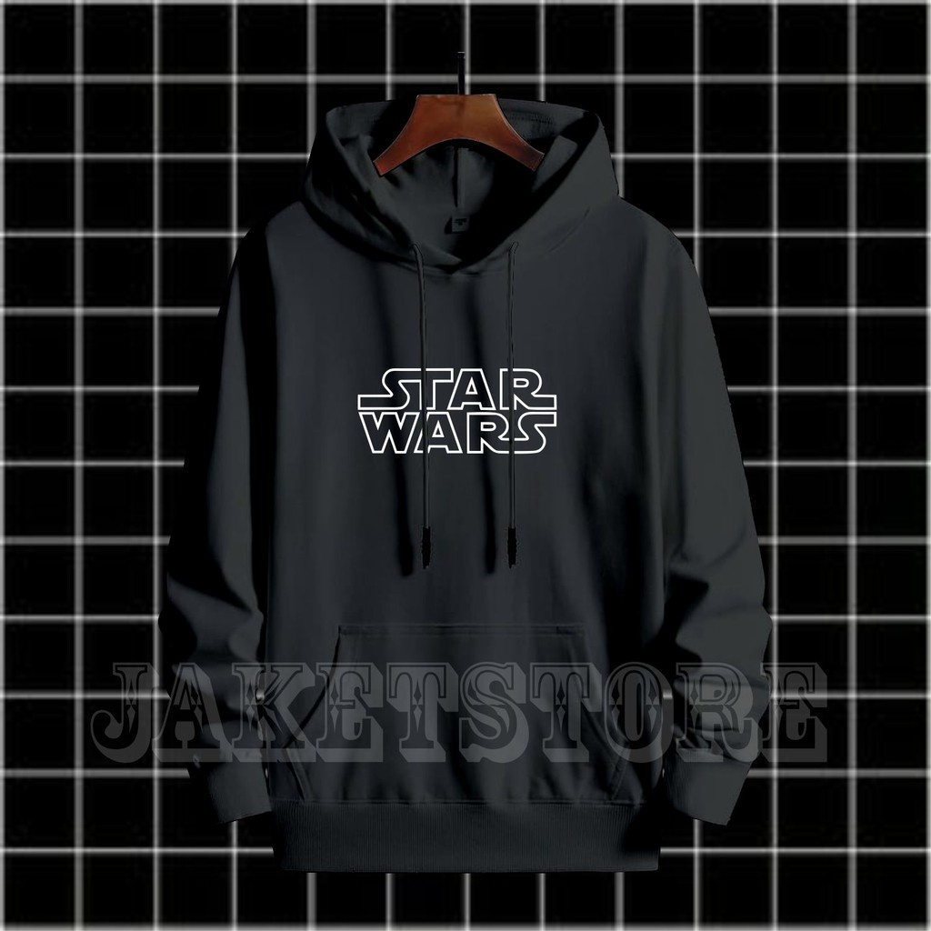 Sweater Hoodie STARWARS PLAT PRIA/WANITA M L XL XXL