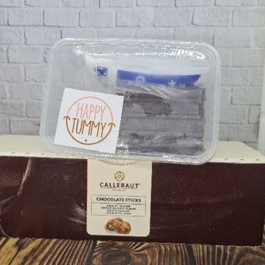 

Callebaut chocolate stick 8cm repack free tepak & icegel
