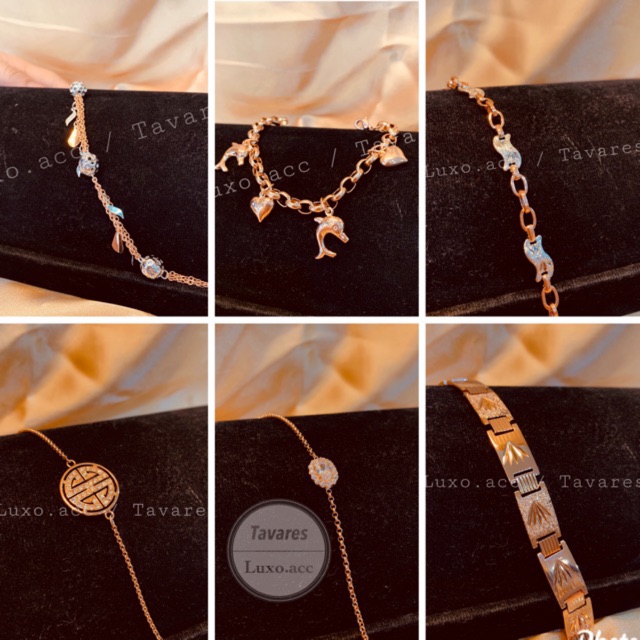 GELANG RANTAI / BRACELET / GELANG XUPING / IMITASI XUPING