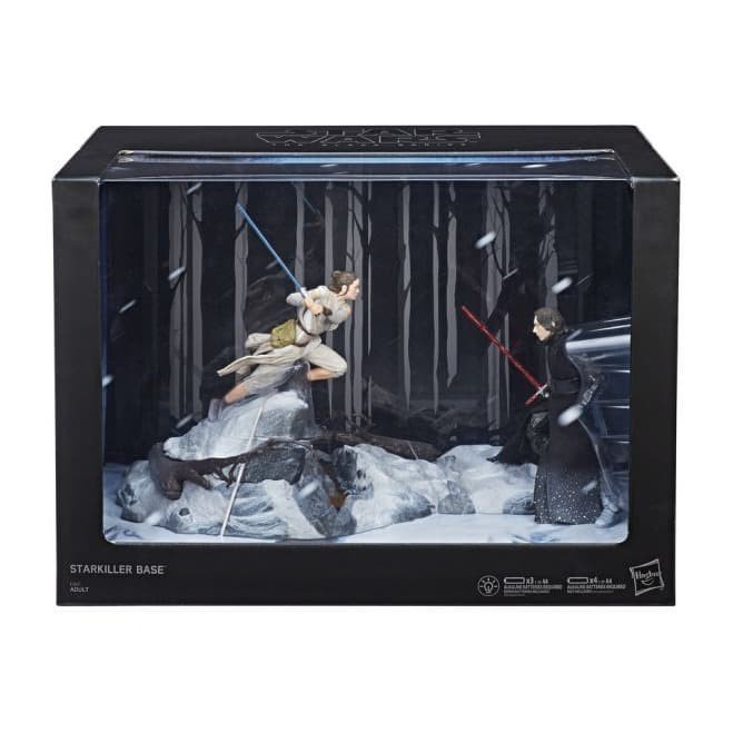 SDCC Exclusive Star Wars The Black Series Centerpiece REY & KYLO REN