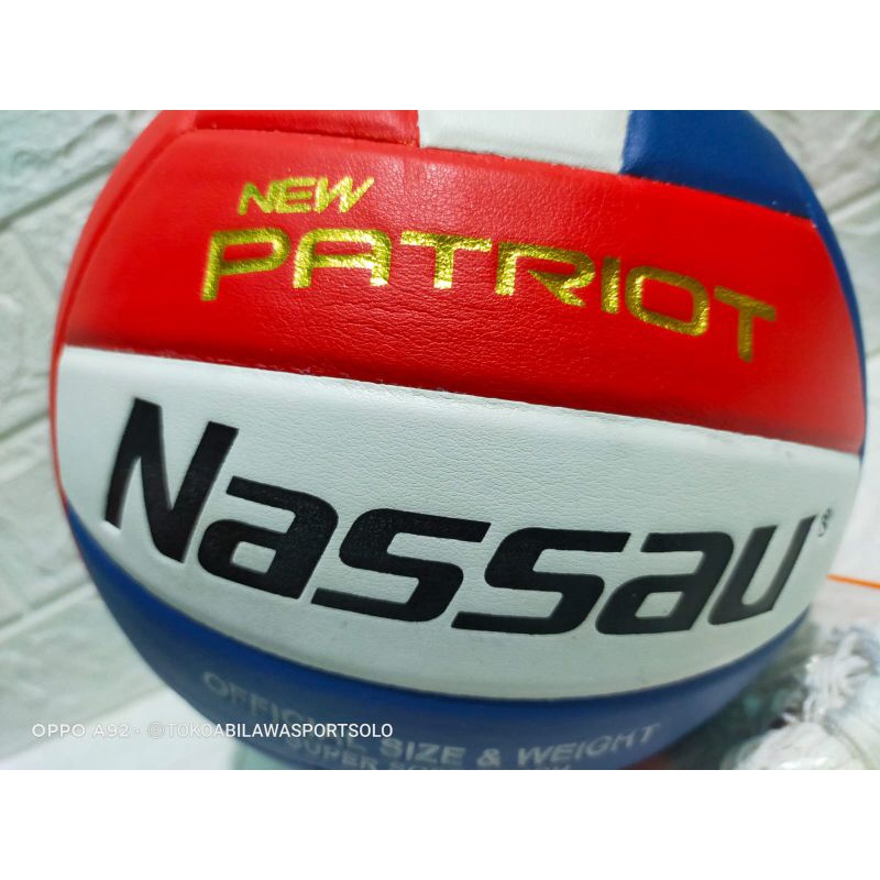 Jual BOLA VOLI NASSAU NEW PATRIOT ORIGINAL Shopee Indonesia