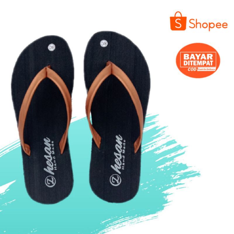 Sandal Jepit Wanita Suede