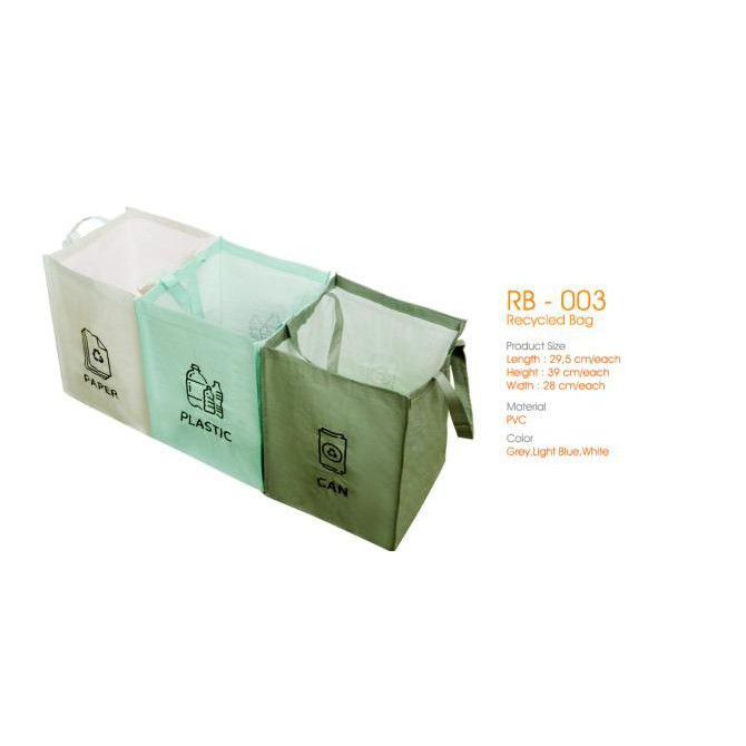 Pengganti Plastik Sampah / Tempat sampah go-green /Recycle bags RB-003