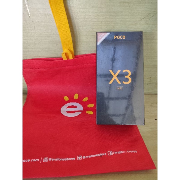 Poco X3 NFC 8/128 BNIB Baru Segel Pabrik Warna Biru BELUM AKTIFASI