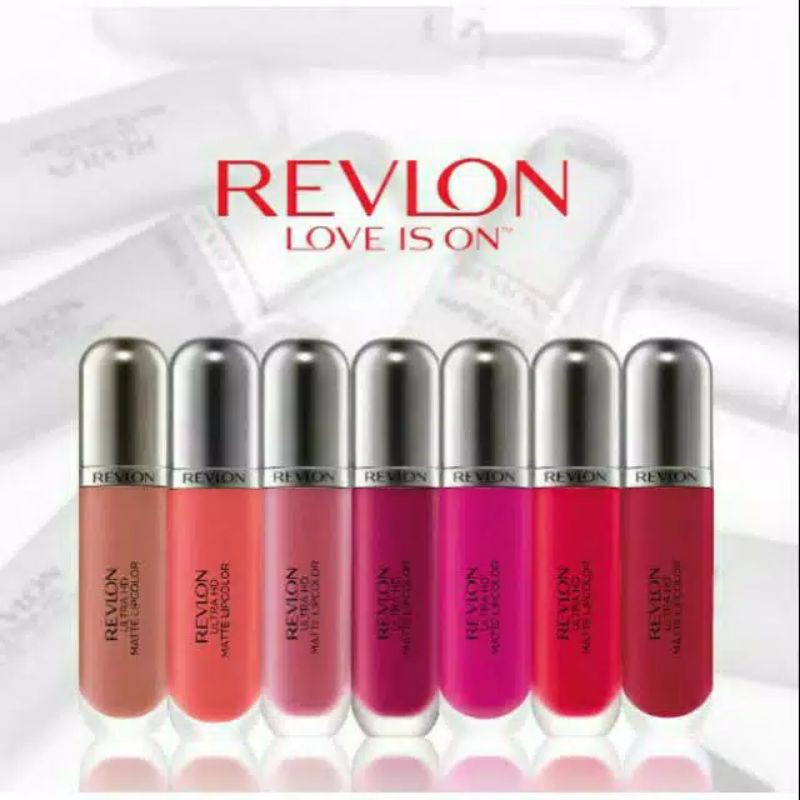 REVLON ultra HD matte lip color