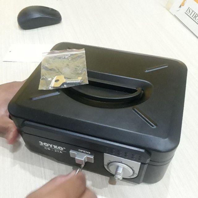 Cash Box Joyko Cb-21a / Cashbox Joyko Cb 21 / Brankas Uang Kotak Uang Perhiasan / Safety Deposit Box