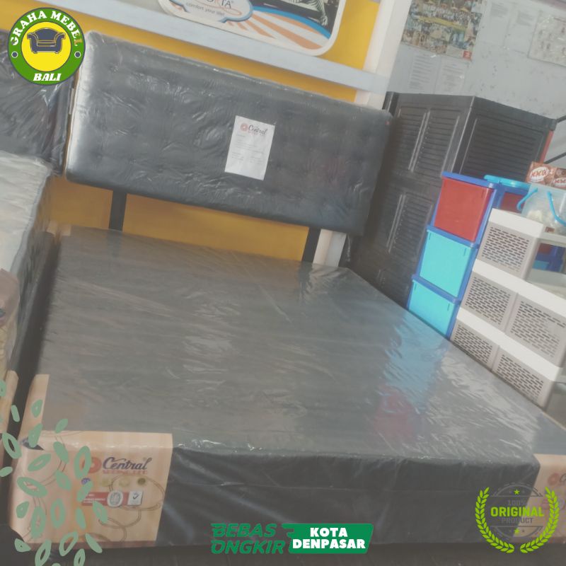 GRAHA MEBEL FURNITURE/DIPAN SANDARAN/ OSCAR HITAM/CENTRAL