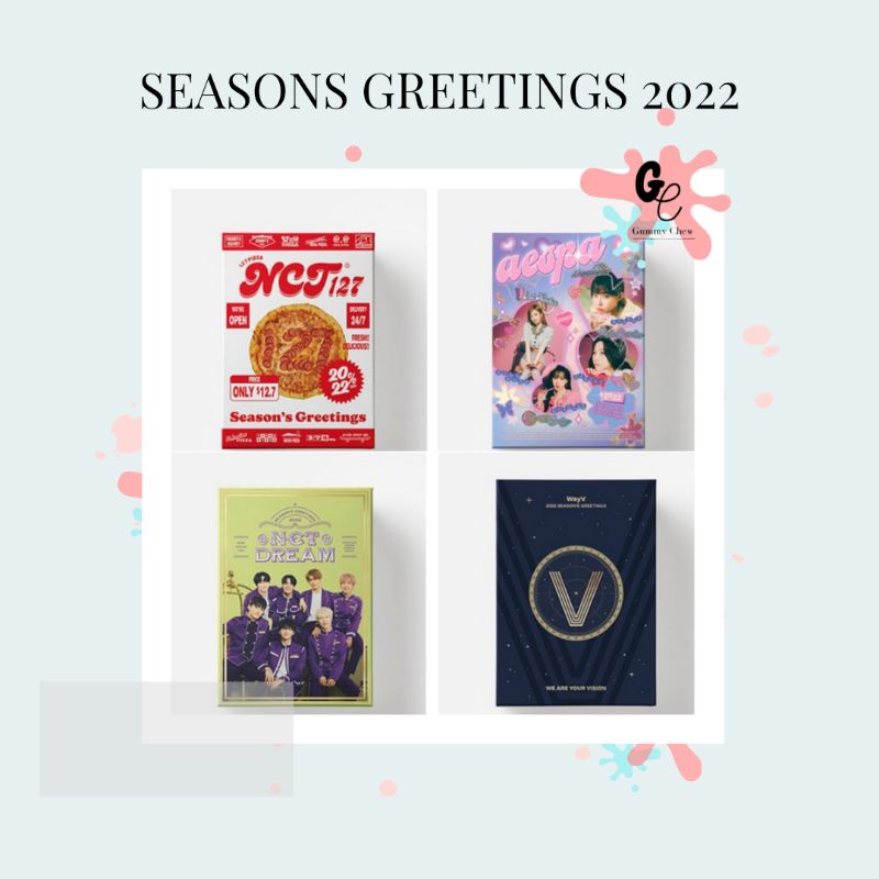 [READY STOCK] SEASONS GREETING 2022 AESPA, NCT