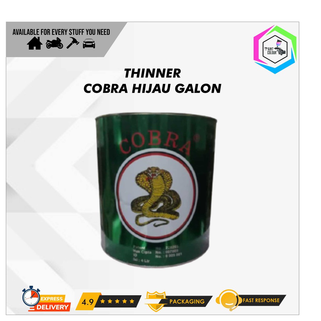 THINNER COBRA HIJAU GALON