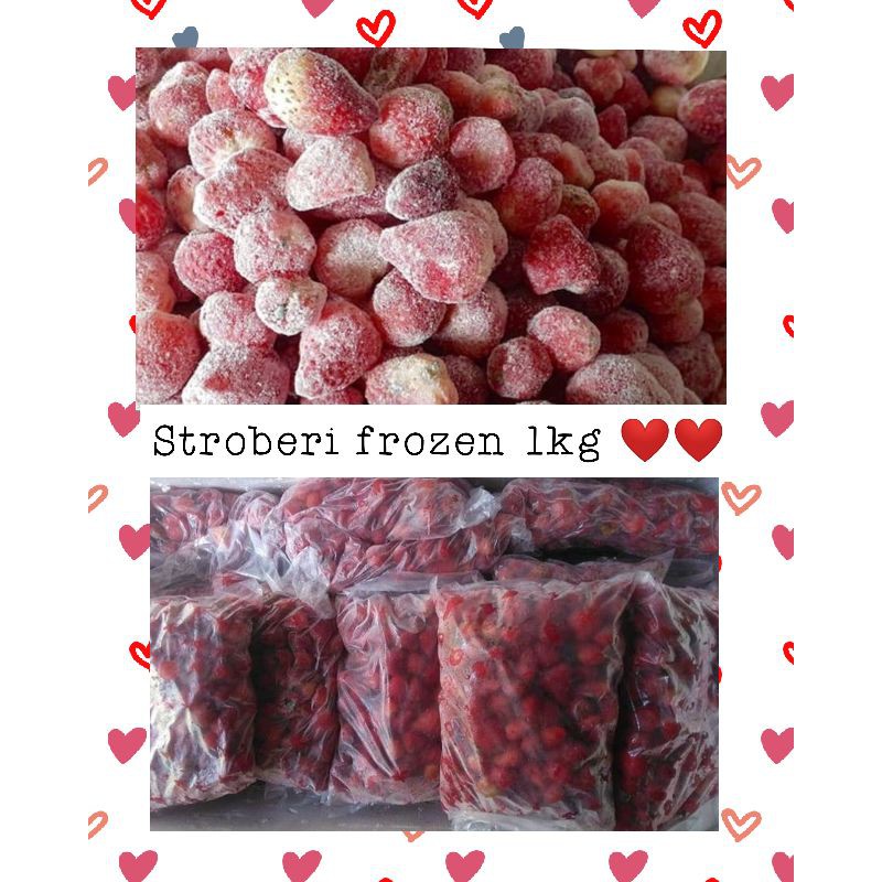 

stroberi beku/frozen