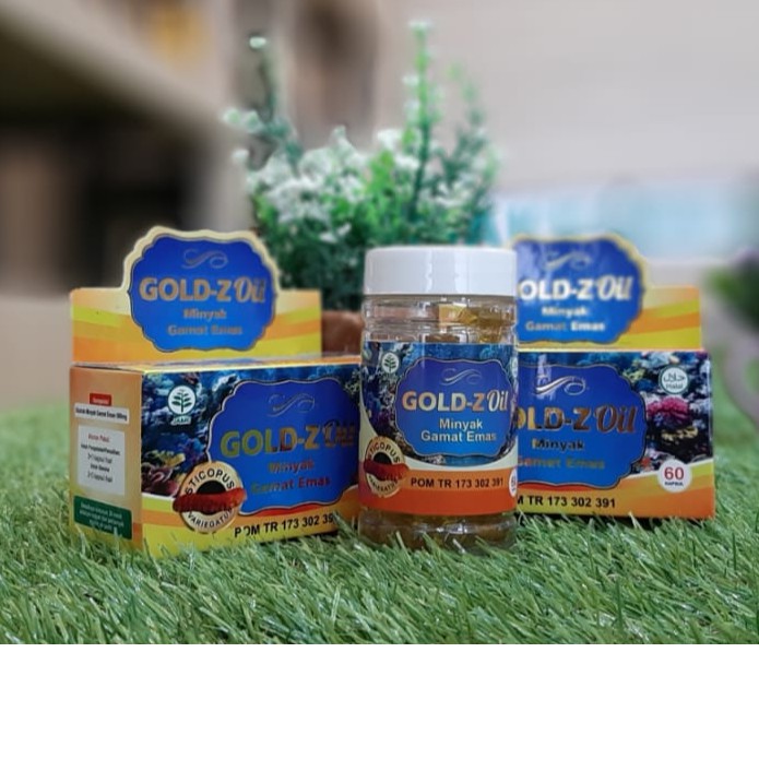 Gold-Z Oil Minyak Gamat Emas 60 Kapsul