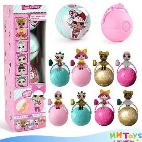 LOL Surprise Doll Generasi 2 KW SUPER 4pcs Set J0341 Mainan Anak