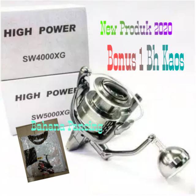 REEL PANCING G-TECH HIGH POWER 4000XG & 5000XG