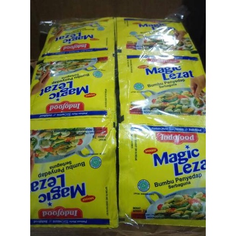 

♫ indofood maggi MAGIC LEZAT Bumbu Penyedap Serba guna harga tertera 1 pack isi 72 sachet @7gram ペ