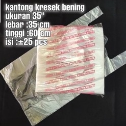 kantong plastik bening 35 | kresek 35 bening | plastik tengtengan