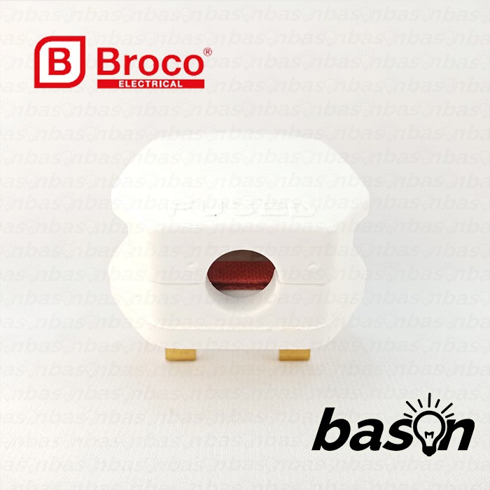 BROCO Colokan AC | 7110 | UK Plug | Steker