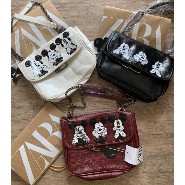 Zara Disney Mickey Mouse Bag
