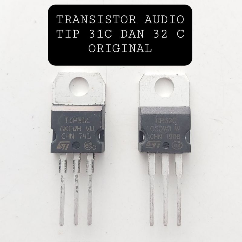 TRANSISTOR AUDIO TIP 31C DAN 32C ORIGINAL