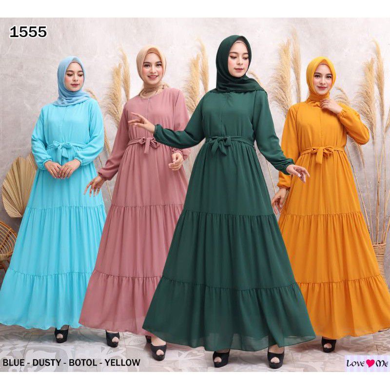 GAMIS MURAH /gamis hyget /Hyget rempel /Gamis hyget rempel