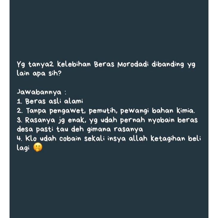 

beras mentik wangi Delanggu