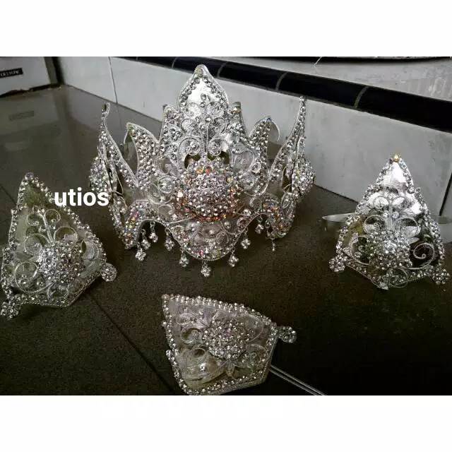 Siger sunda Silver / mahkota siger silver /siger murah silver
