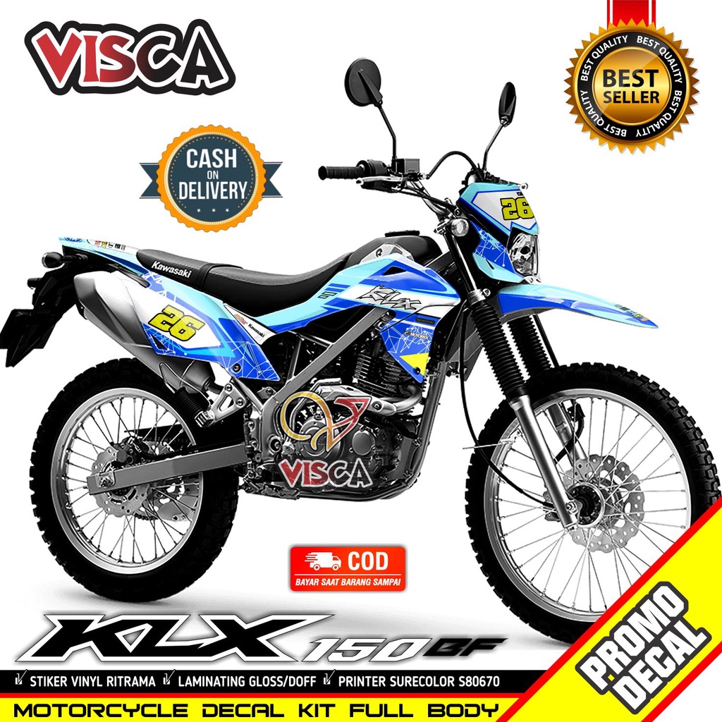 Decal Klx BF Dekal Klx 150 BF Full Body Terbaru Decal Klx Decal Klx 150 Bf Hologram Decal Klx Bf Ful