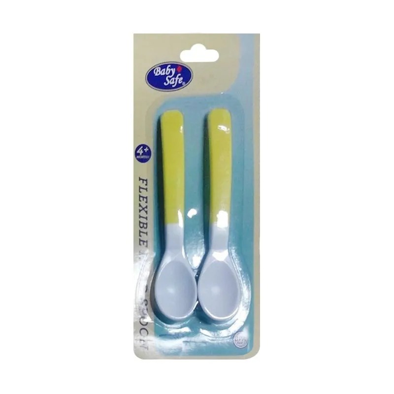 Baby Safe Flexible Head Spoon Isi 2pcs