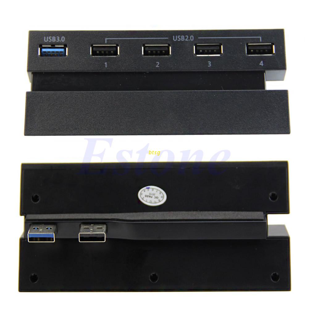 Btsg Hub Adapter Extension 5 Port Usb 3.0 2.0 Kecepatan Tinggi Untuk Sony Playstation 4 Ps4