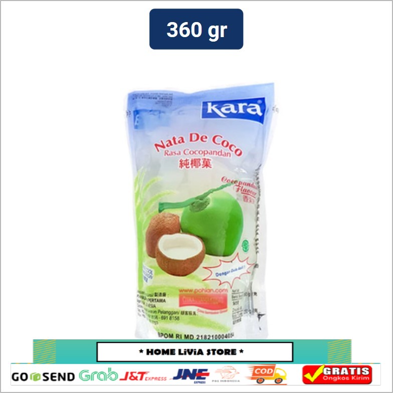 

Kara Nata De Coco Cocopandan 360gr