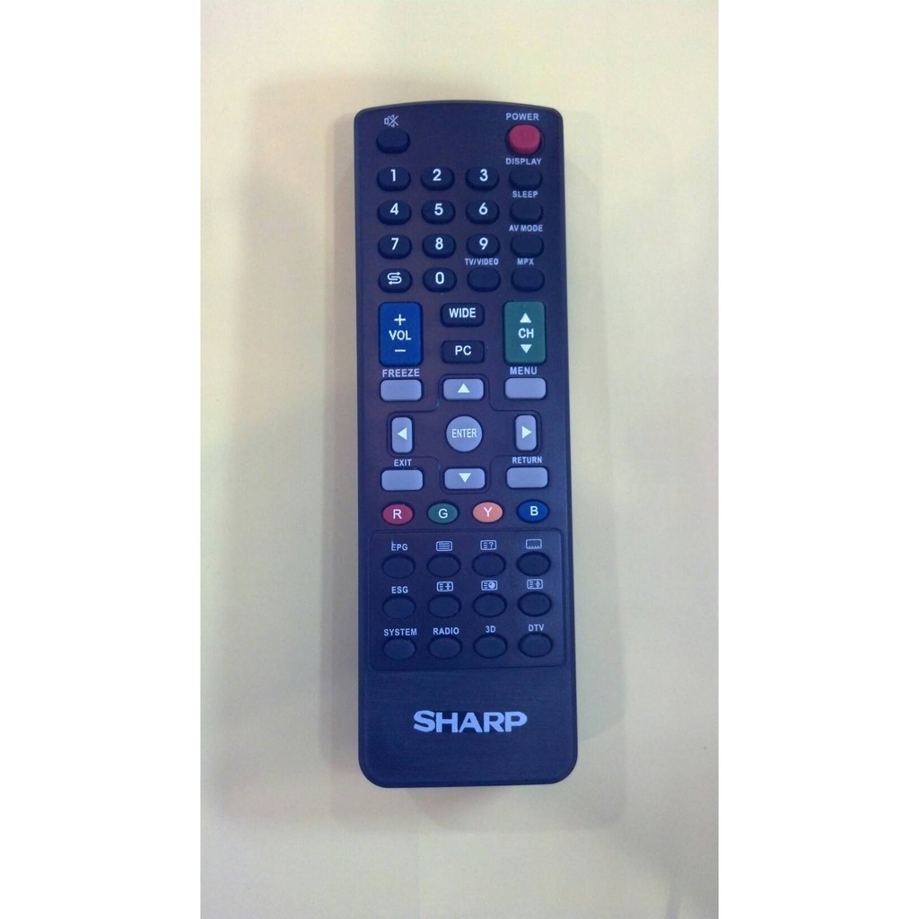 REMOT/REMOTE TV LCD/LED SHARP 3D / 3DIMENSI