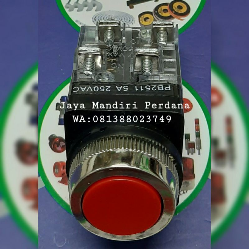 

Push Button Fort 25mm PB2511 Red 1NO 1NC,Mohon Cek Stock Terlebih Dahulu Sebelum Transaksi