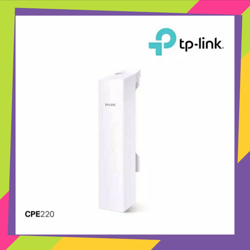 TPLink CPE220 2.4GHz 300Mbps 12dBi Outdoor CPE Versi 3.0