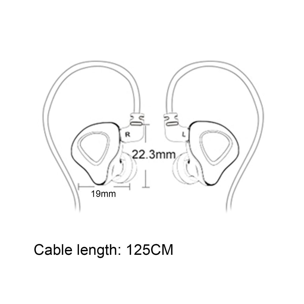 QKZ AK6 MAX Basshead Sport Earphone Detachable with Mic