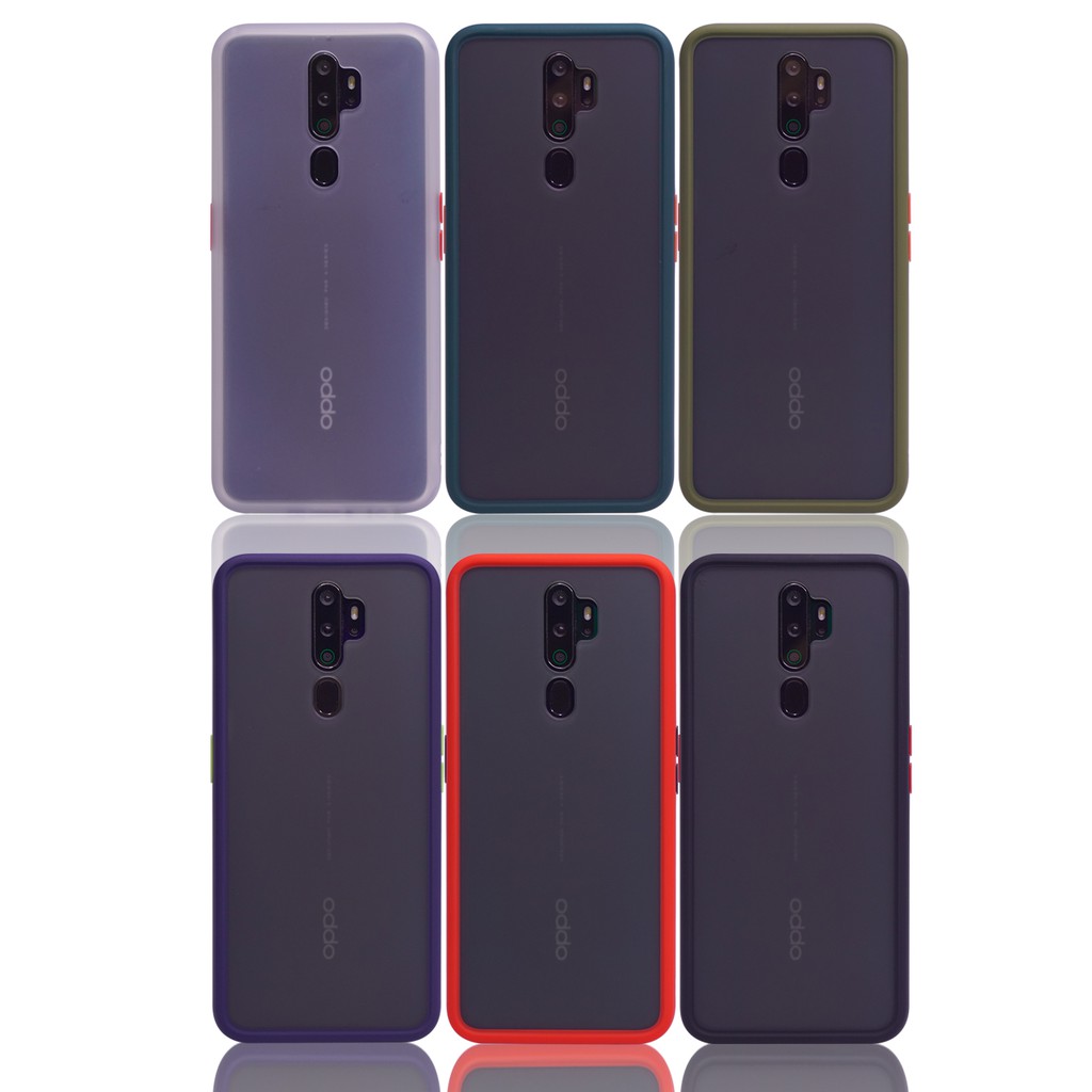 Casing Samsung A01 | A20/ A30 | A21 | A20S | A50S Translucent Dove Hard Case