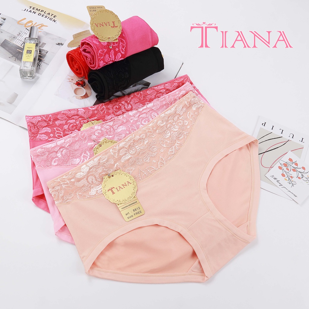 TIANA | Celana Dalam Wanita Super Soft RENDA BRUKAT / art TN 8812