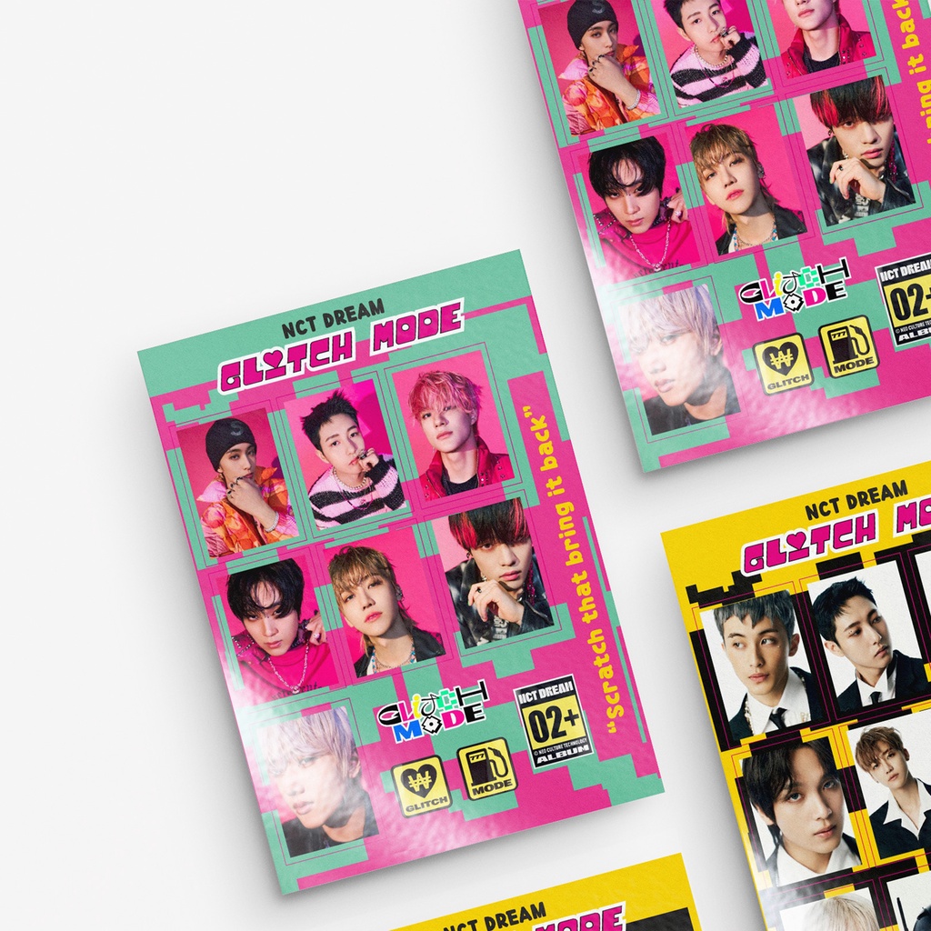 

STIKER KPOP - NCT DREAM GLITCH MODE